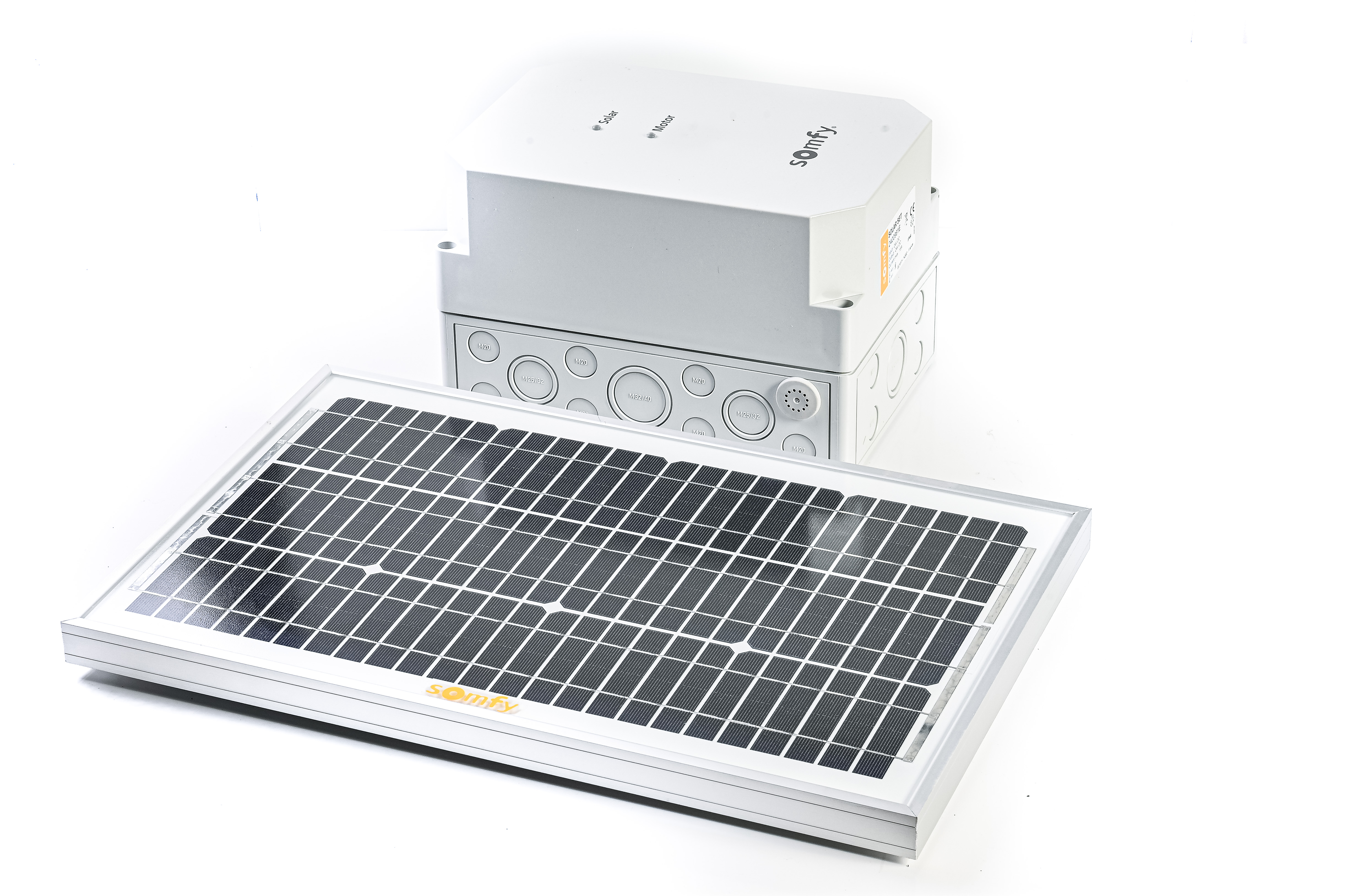 Kit panel solar + cargador para MiniRadius y Arm  24V.